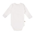 Body zavinovací s dlouhým rukávem NEWBORN ecru