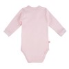 Body zavinovací s dlouhým rukávem NEWBORN růžové