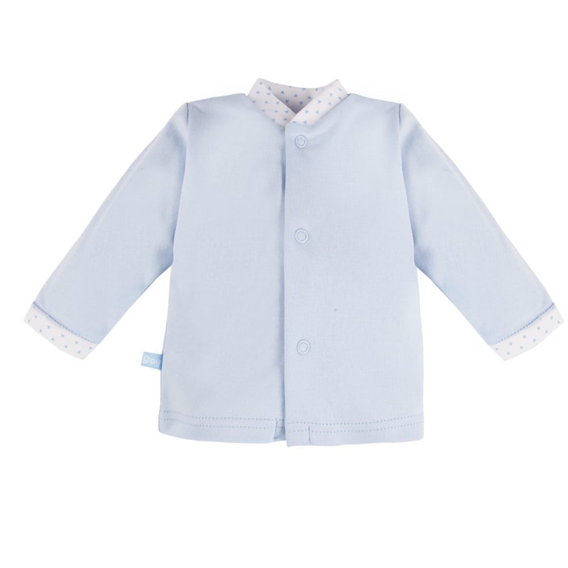 Kimono shirt blue