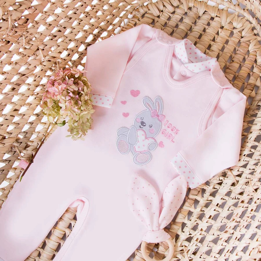 Kabátek NEWBORN růžový