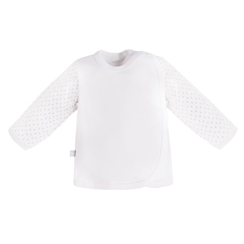 Kojenecká košilka NEWBORN bílá