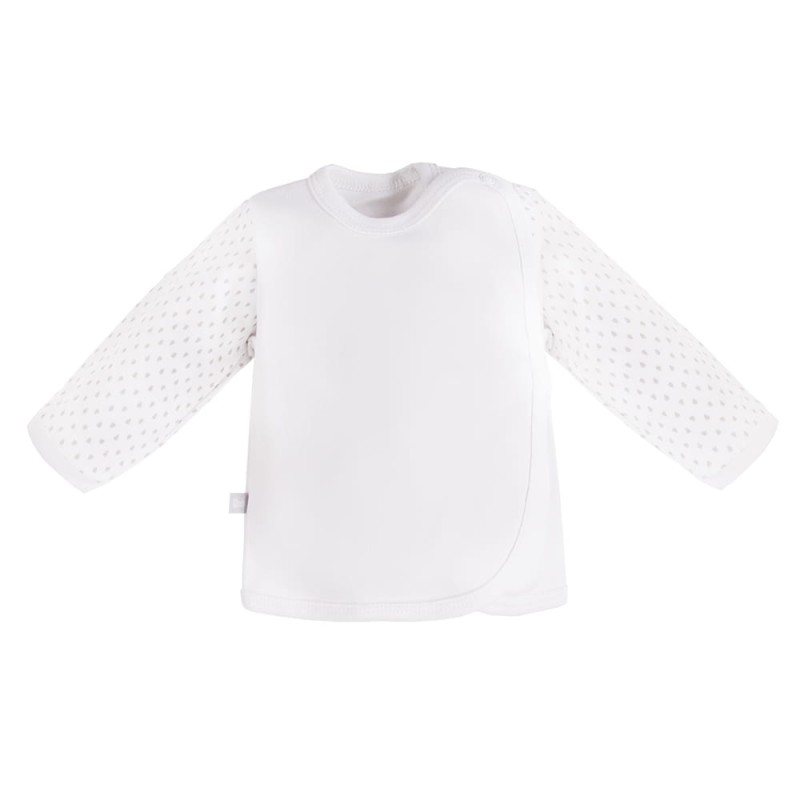 Kojenecká košilka NEWBORN bílá