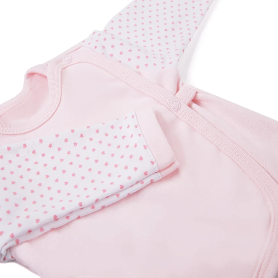 Kojenecká košilka NEWBORN růžová