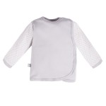 Kojenecká košilka NEWBORN šedá