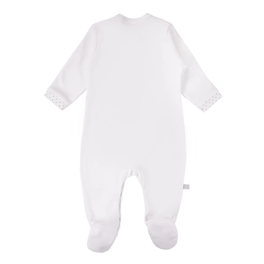Sleepsuit duck white