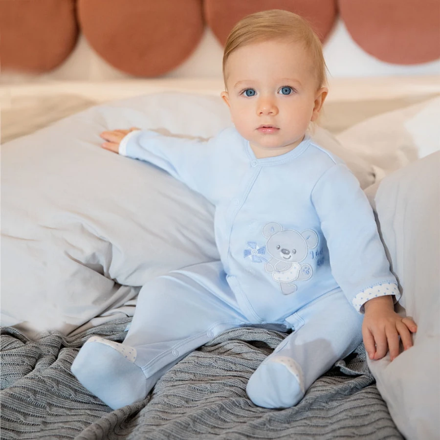 Sleepsuit duck white