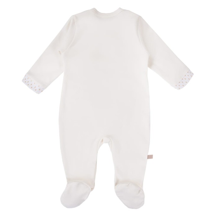 Sleepsuit dog ecru