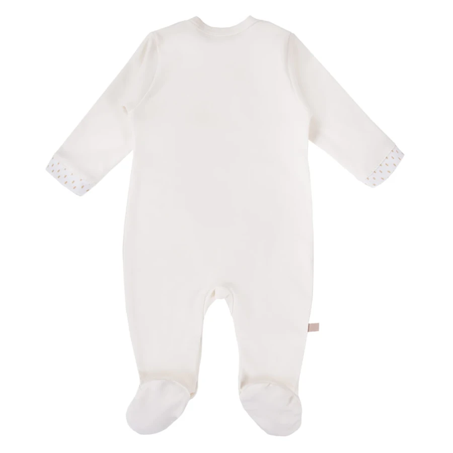 Sleepsuit dog ecru