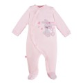 Sleepsuit bunny pink