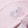 Sleepsuit bunny pink