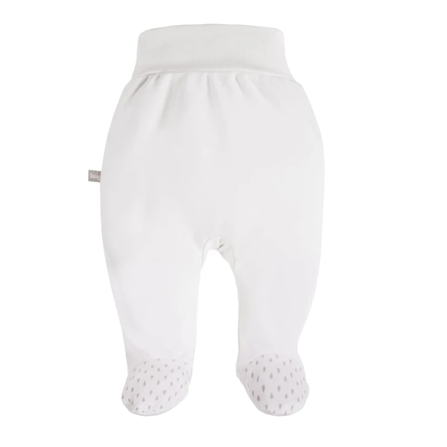 Polodupačky NEWBORN bílé