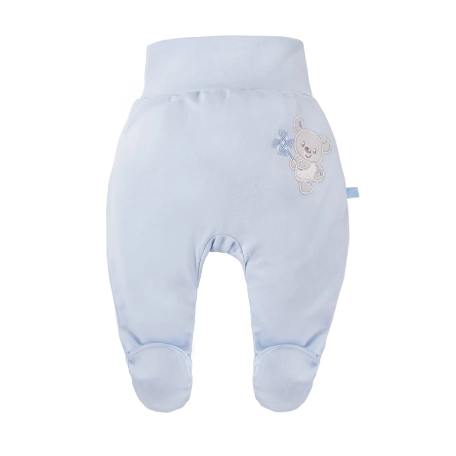 Joggers with feet koala blue