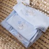 Joggers with feet koala blue