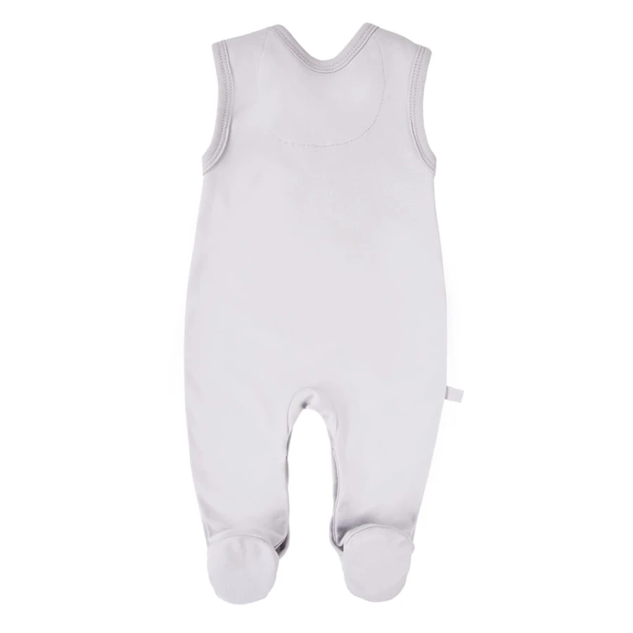 Romper suit sheep gray