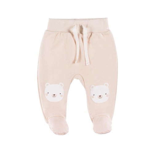 Polodupačky FLUFFY medvídek béžové