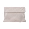 Scarf from merino wool beige