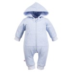 Children’s Hooded Sweatshirt Overall with "CIAO" Print