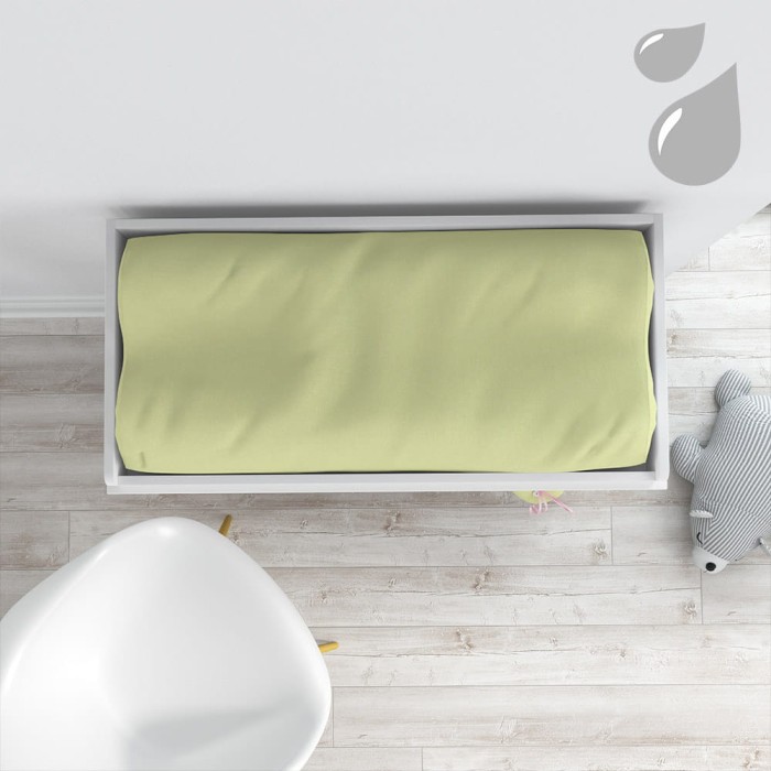 Changing cover waterproof green 50x70