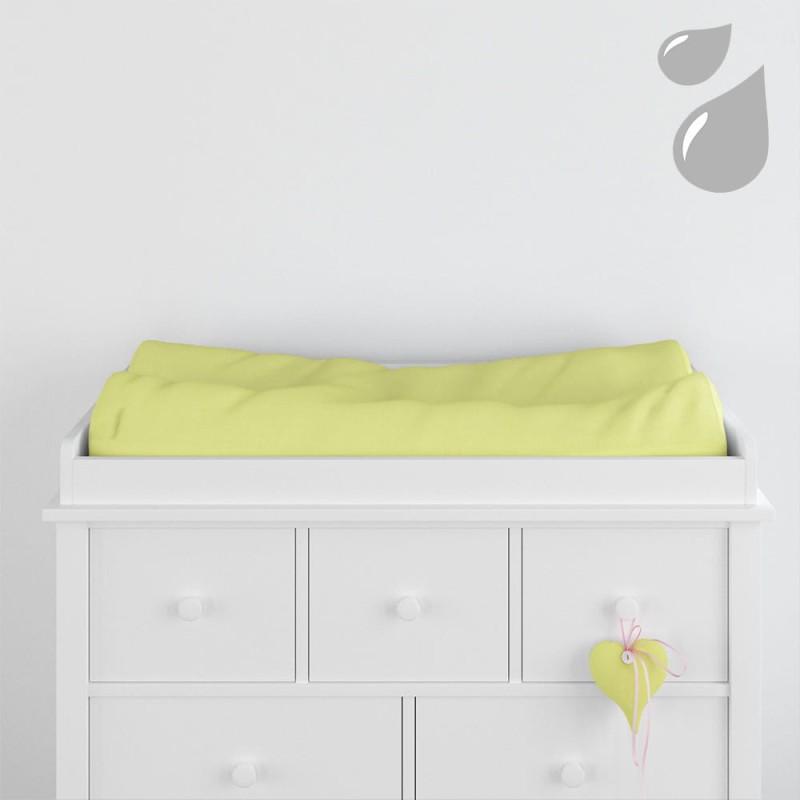 Changing cover waterproof green 50x70