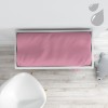 Bavlněný nepromokavý potah na přebalovací podložku 50x70 tmavě růžový