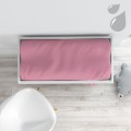 Bavlněný nepromokavý potah na přebalovací podložku 50x70 tmavě růžový