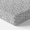 Prześcieradło jersey w misie szare 120x60