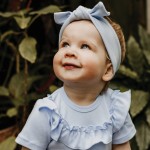 Headband light blue