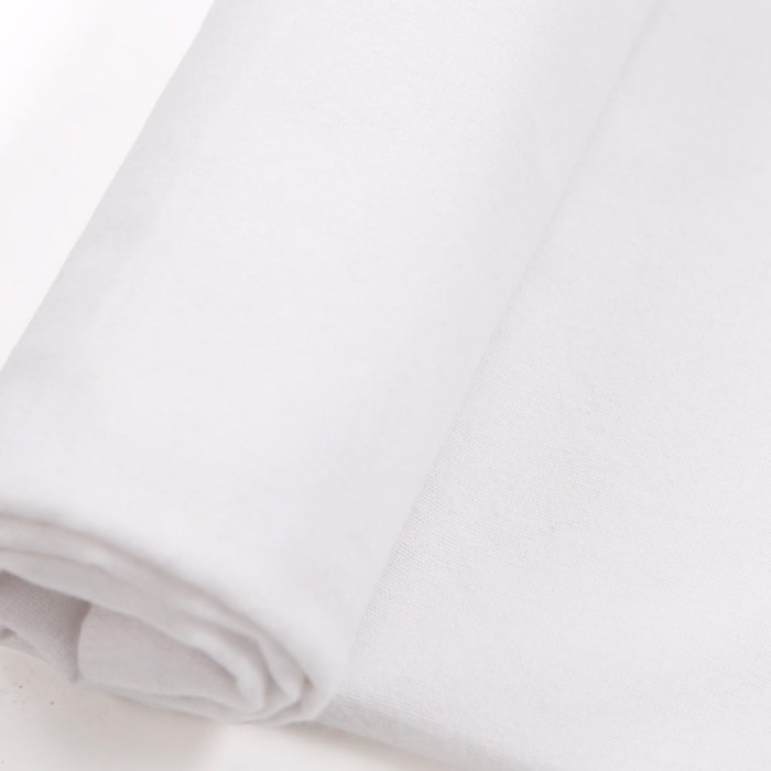 White flannel baby cloth 70x80 cm