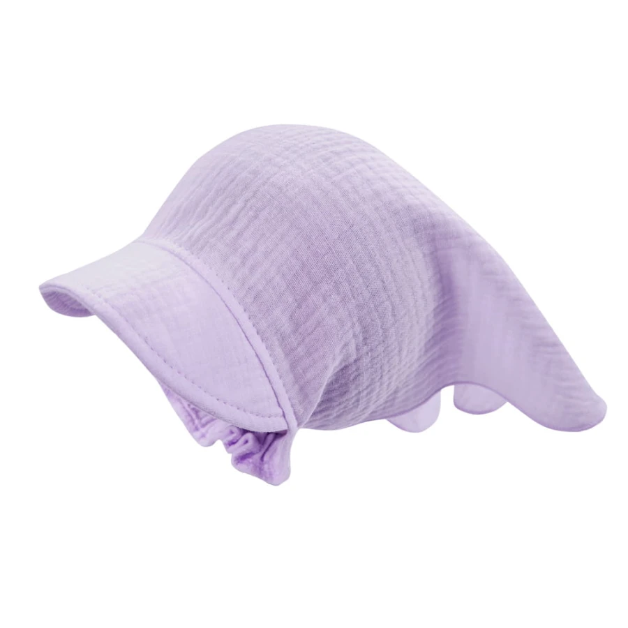 Purple baby headscarf