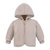 Beige merino wool jacket