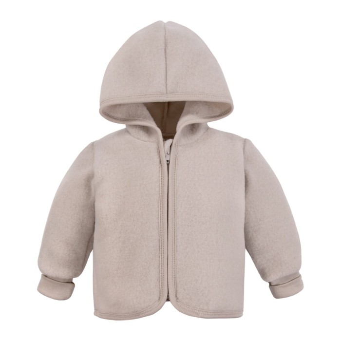 Beige merino wool jacket