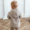 Beige merino wool jacket