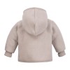 Beige merino wool jacket