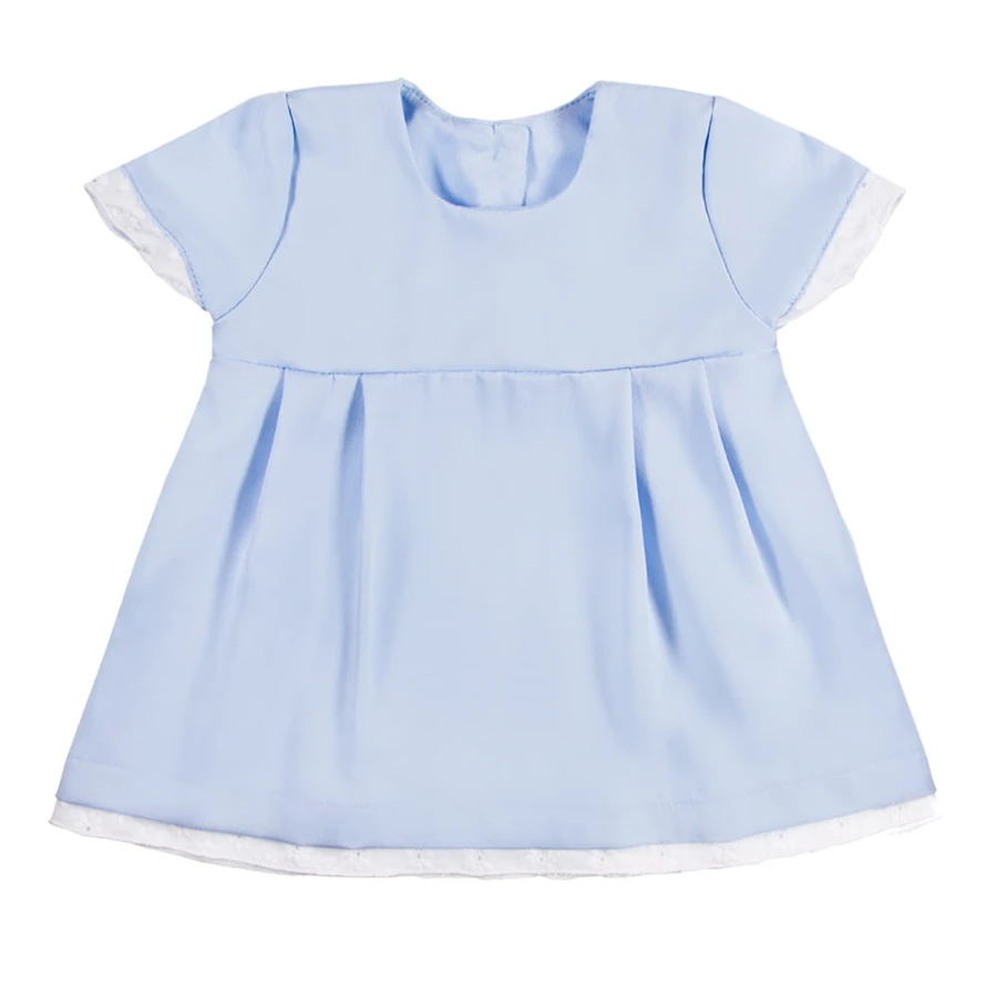 Dress CEREMONY blue with lace
