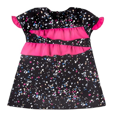 Šatičky s tečkami CEREMONY černé