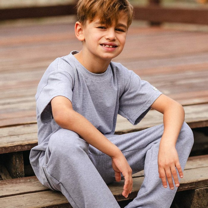 Dětské šedé tričko