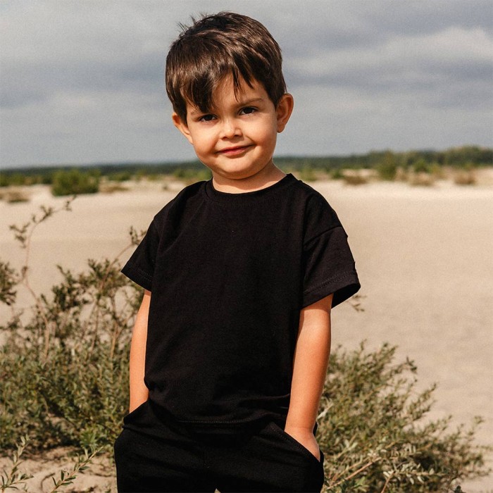Black children's Oversize T-shirt