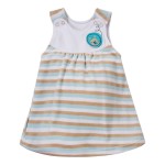 Tunika FUN CLUB tyrkysová/béžová