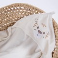 Baby hooded towel ecru with tiger