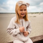 Beige Children's Bomber Jacket