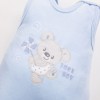 Blue baby set with koala embroidery
