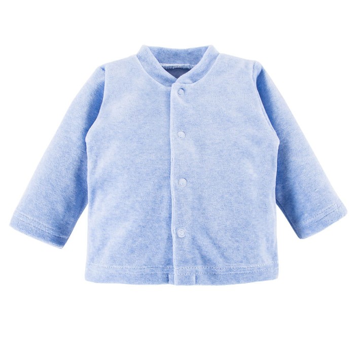 Baby blue set with hippo embroidery