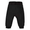 Black children's trousers with buttons