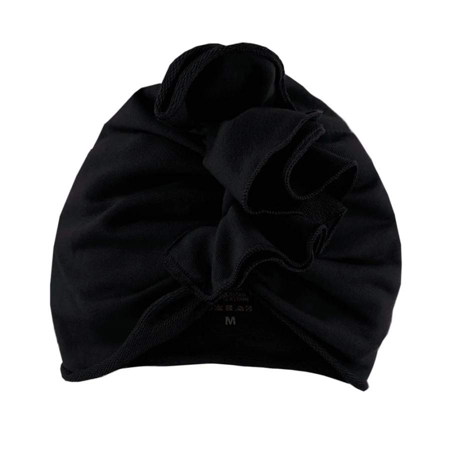 Černý dětský turban