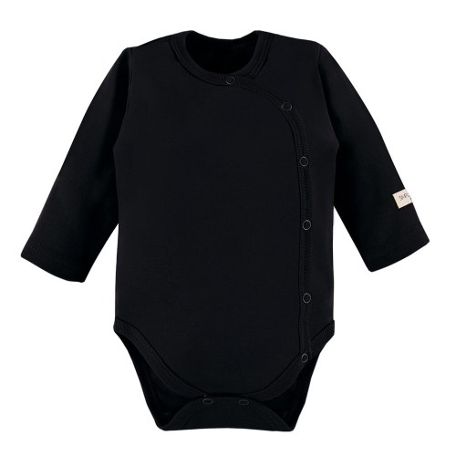 Black Snap Baby Bodysuit