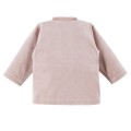 Beige baby set with tiger embroidery