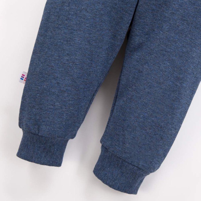 Navy Melange Kids Sweatpants