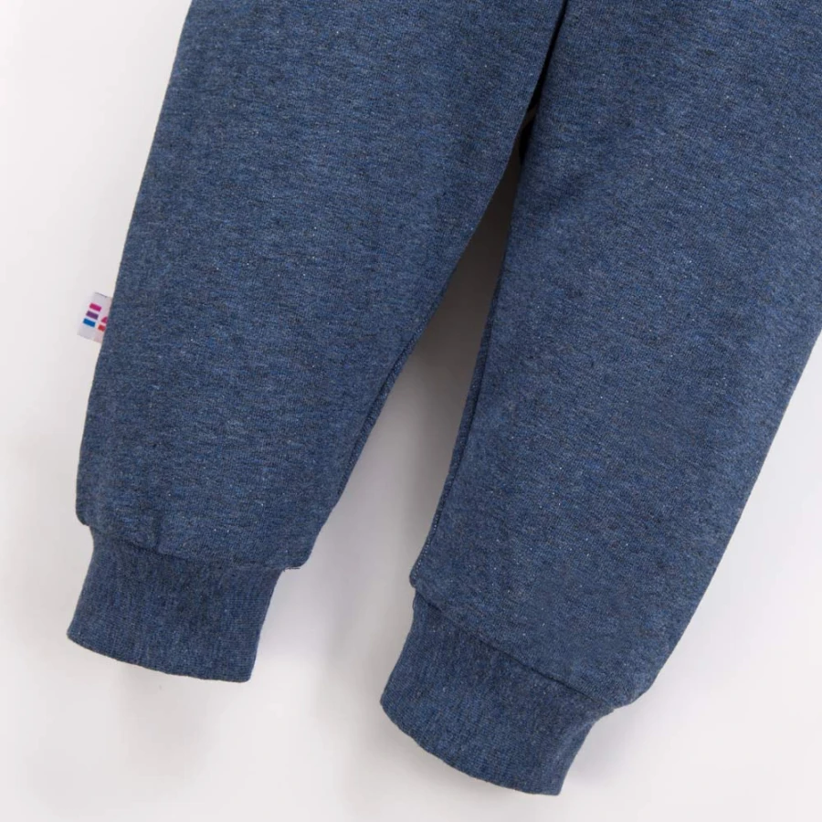 Navy Melange Kids Sweatpants