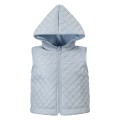 Quilted Children’s Vest in Light Blue