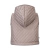 Children’s quilted beige vest